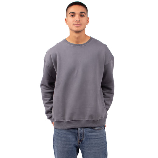 GREY CREWNECK