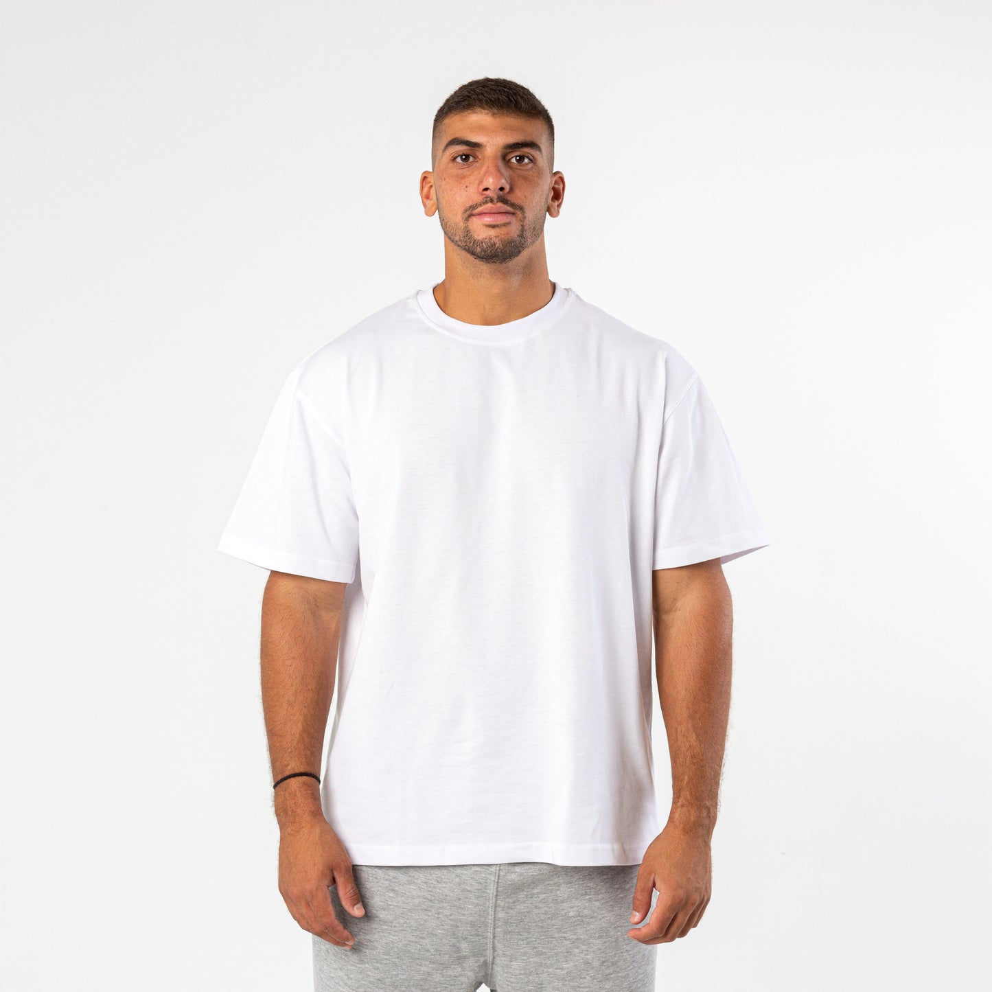 WHITE OVERSIZED T