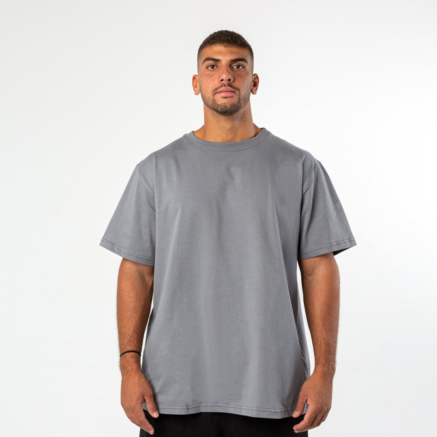 GREY OVERSIZED T